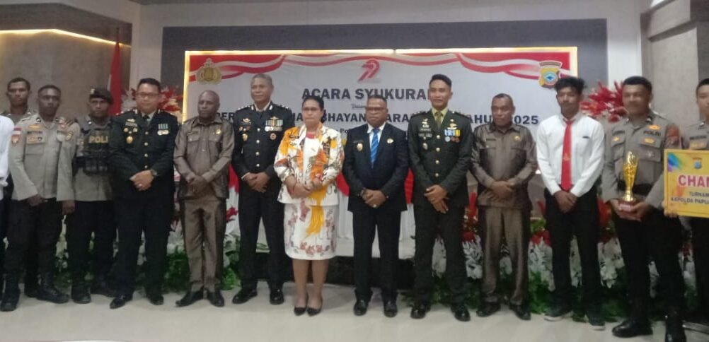 Polres Sorong Selatan Gelar Upacara Peringatan HUT Bhayangkara ke-79