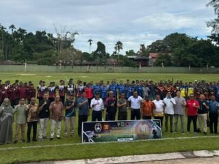 Dandrem 181 Cup 2025 Resmi Bergulir, 14 Kampus se-Papua Barat Daya Adu Gengsi di Lapangan Hijau