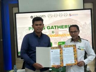UNAMIN Gandeng 17 Media di Sorong Papua Barat Daya, Teken MoU Perkuat Sinergi Edukasi dan Informasi