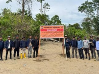 Polda PBD tertibkan tambang emas ilegal di Tambrauw