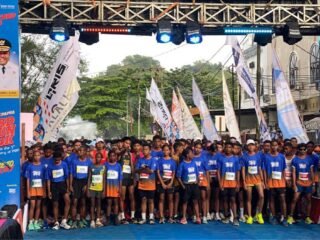 Seru dan Meriah! Fun Run–Jalan Santai Warnai Perayaan HUT ke-3 Papua Barat Daya