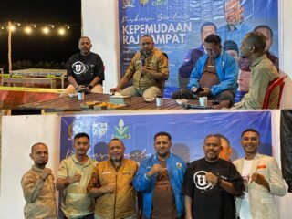Diskusi Kepemudaan Raja Ampat, Senator Mamberob Rumakiek Dorong Kolaborasi dan Inovasi Pemuda