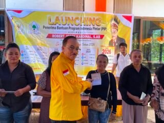 Robert Kardinal Launching PIP 2026 di Kabupaten Sorong, Ribuan Siswa Papua Barat Daya Terima Bantuan Pendidikan