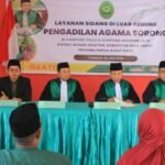 Menembus Ombak, PA Sorong Hadirkan Keadilan hingga Pelosok Misool Selatan