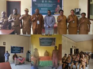 DPMPK dan Disperindagnakertrans Maybrat Kompak Dukung Proyek MAPAN