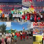 Lomba Kemerdekaan Pertama, Warga RT 004 Bumi Darsua Aimas Tunjukkan Kekompakan