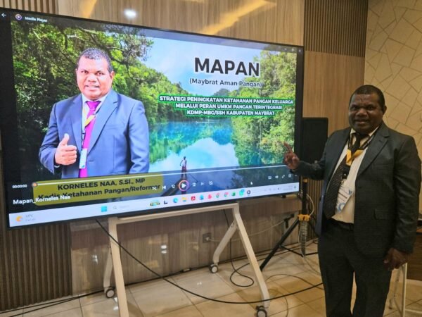 Korneles Naa Sukses Presentasikan Proyek Perubahan MAPAN di PKN II LAN Samarinda, Perkuat Ketahanan Pangan Maybrat