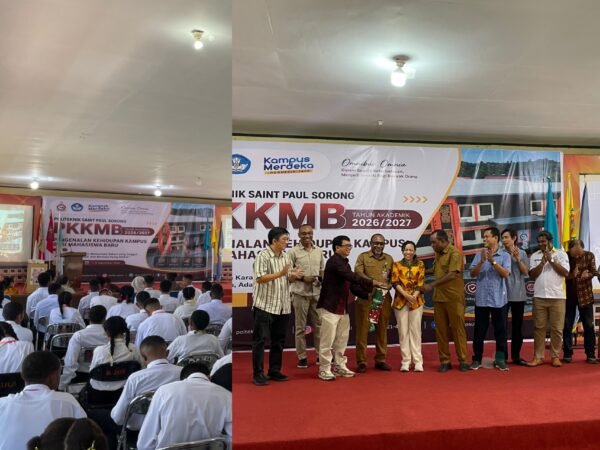 PKKMB Politeknik Saint Paul Sorong, Mahasiswa Baru Didorong Berintegritas dan Adaptif