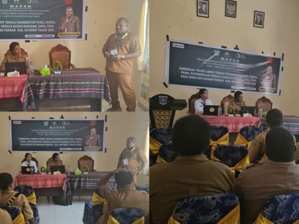 Implementasikan Proyek MAPAN, Maybrat Perkuat Sistem Data Ketahanan Pangan