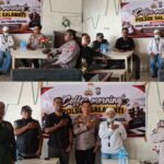 Coffee Morning Bersama Wartawan, Kapolsek Salawati Perkuat Silaturahmi dan Sinergi dengan Media